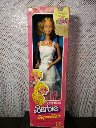 1978 Supersize Hair Barbie Doll Vintage Superstar Era Mattel 2844