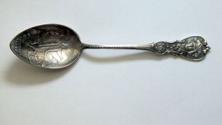 1893 Columbian Exposition Sterling Silver Souvenir Spoon