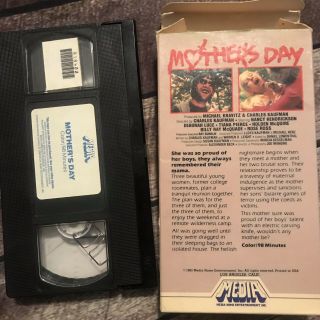 Mother’s Day Vhs Tape Horror Comedy Movie Rare 2