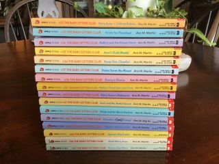 Scholastic The Baby - Sitters Club Books 52 - 67 Vintage Rare Childrens Books
