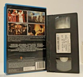 La Batalla de los Tres Reyes RARE Spanish VHS (1991) WHV Angela Molina 1990 2