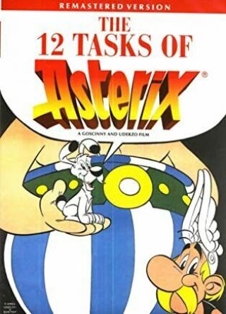 The 12 Tasks Of Asterix (dvd) Rare Region 1 Edition - English /french Language -