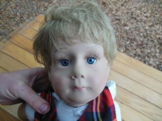 Pat Secrist 1987 Johannes Zook Baby Doll 22 " Hand Signed