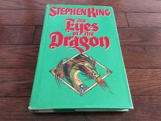 Eyes Of The Dragon Stephen King Hcdj 1987 1st First Edition / Printing Exc/rare