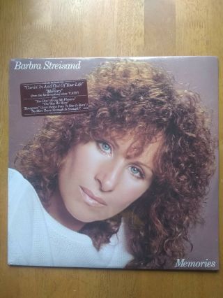Vtg Barbara Streisand Rare Still Vinyl Lp 1981 Memories