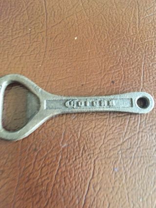 Cast Iron Corona Beer Bottle Opener Solid Metal Patina Finish Antique Style G 3