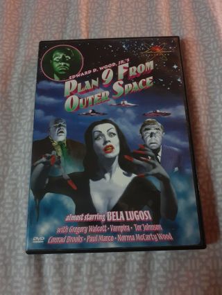Plan 9 From Outer Space - Dvd - Ed Wood - Oop Rare Htf