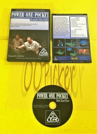 Power One Pocket With Scott Frost Dvd Tutorial,  Bonus Features Mod Rare