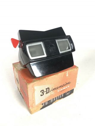Rare Vintage 3d Dimension View - Master Viewer Model E Bakelite 1950 F