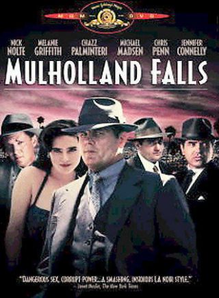 Mulholland Falls (dvd,  Region 1) - - - - - - - - - - - - - - - - - - 1996 Rare