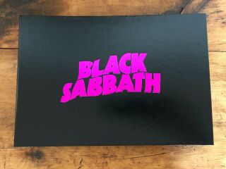 Black Sabbath The End Vip Tour Book Limited & Number Rare Bo