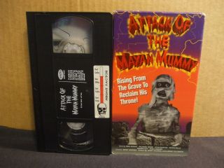 Attack Of The Mayan Mummy Vhs Acme Video Rare