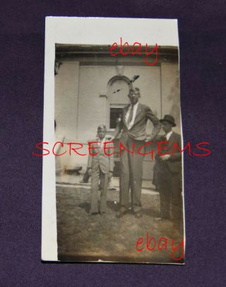 Robert Wadlow Vintage Photo Alton Giant Tallest Man History Rare 1930s