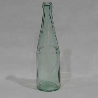 Antique Hutch Blob Top Beer Bottle Grand Rapids Brewing Co Light Green Glass
