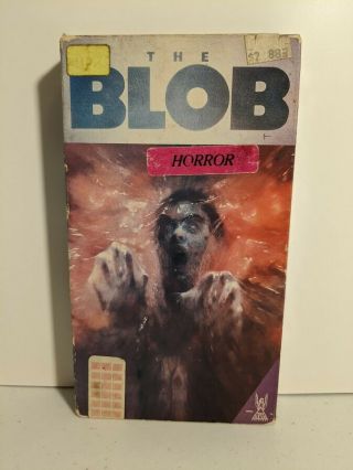 Rare The Blob 1988 Vhs Tape | Cult Classic Horror Movie | &
