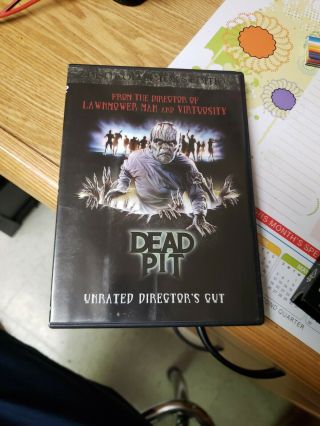 Rare Oop Code Red Dead Pit Ur Director Cut 2 Disc Zombie Horror Dvd 1989