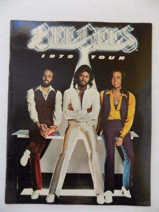 Bee Gees Souvenir Tour Program 1979 Barry Maurice Robin Gibb Htf Rare