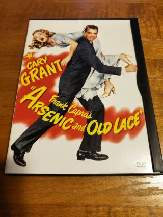Arsenic And Old Lace (dvd,  2000) Cary Grant 1944 Film Rare Dvd