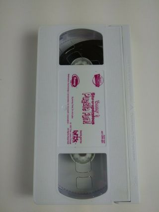 BARNEY ' S STUUPENDOUS PUZZLE FUN VHS WHITE TAPE EDUCATIONAL RARE 2