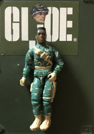 1991 Rare Vintage Gi Joe Hasbro Bullet Proof Action Figure V1 D.  E.  F