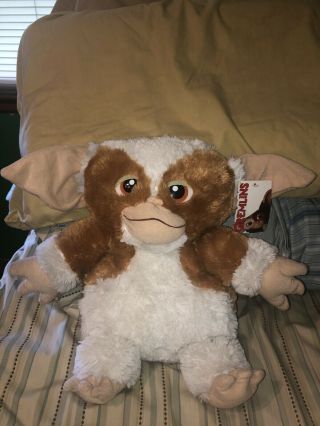 Rare Gremlins Gizmo Large 16” Plush Warner Brothers 2016 Tags Toy Factory