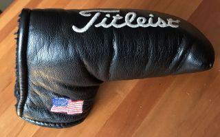 Rare Titleist Scotty Cameron American Flag Putter Headcover Golf Head Cover