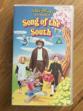 Walt Disney Song Of The South Vhs (pal) Video - Never Released In Usa - Rare