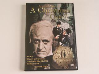 A Christmas Carol (dvd) Alastair Sim - 50th Anniversary Edition - Rare Oop