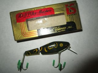 Vintage L&s Pike Master Fishing Lure.  30 Frog,  Correct Box