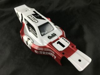 Rare Pre - Cut Jconcepts Body W/ Full Decals For Associated Rc - 10 Buggy