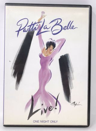 Patti Labelle Live One Night Only Dvd — Rare Oop Concert