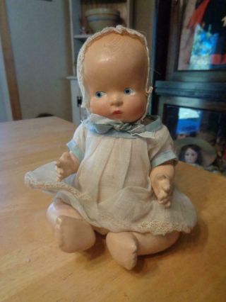 Sweet Vintage Composition Baby Doll Tlc 9/10 "