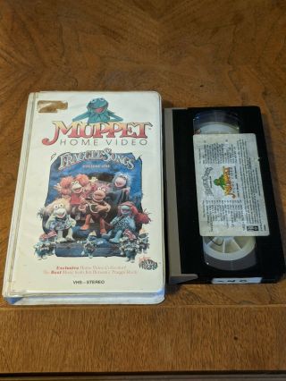 Fraggle Songs Volume One Vhs Muppet Home Video Rare Oop 1983