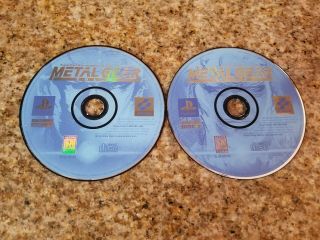 Metal Gear Solid (sony Playstation 1 Ps1,  1999) Black Label.  Rare.