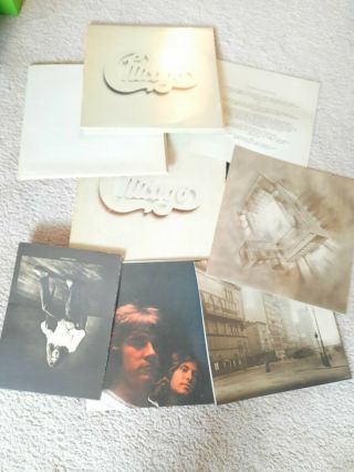 Chicago Box Set Live At Carnegie Hall Rare,  Complete - Six Inserts Nm Vinyl Wow