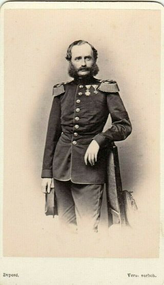 Royalty - George I,  King Of Saxony - 1865 Hansfstaengl - Rare