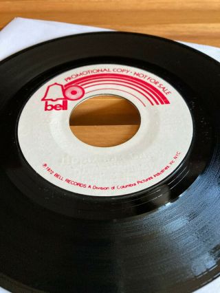 David Cassidy Rock Me Baby Promo Misprint Rare 45 Vinyl Record Partridge Family