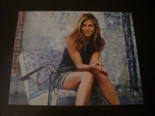 Jennifer Aniston In Person Hand Signed Rare And 10x8 Photo With 2