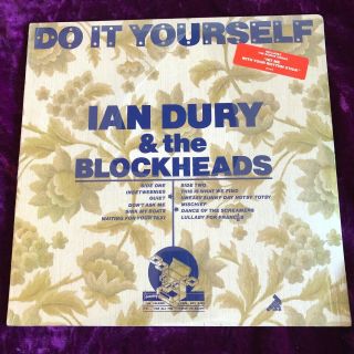 Rare 1979 Ian Dury & The Blockheads Do It Yourself Lp,  7 " Still Punk Kbd