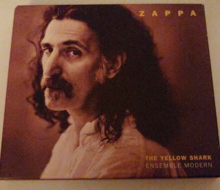 Frank Zappa - Yellow Shark Ensemble Modern Cd Like Rare Oop W/ 60 Page Book