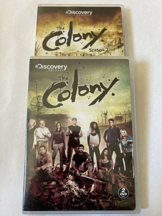 The Colony Seasons 1 And 2 Dvd Rare