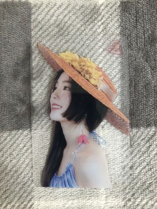 Irene Red Velvet Summer Magic Limited Official Transparent Photocard Clear Rare