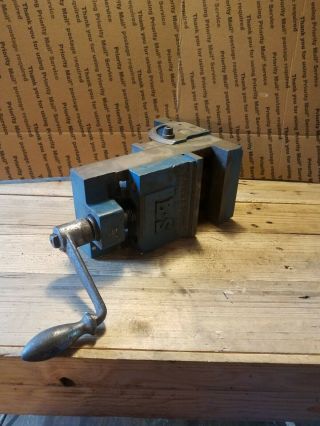 Vintage Brown And Sharpe Cantalever Machinist Vise Rare