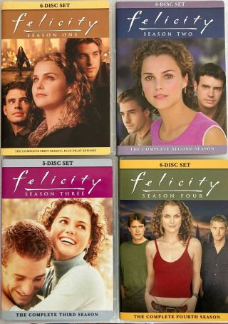 Felicity : Complete Series 1 2 3 4 - (dvd,  2012,  23 - Disc Set R1) Rare