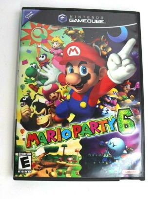Mario Party Nintendo Gamecube Complete Rare Game
