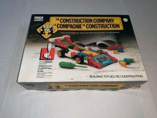 Vintage 1985 The Construction Company Game Parker Bros