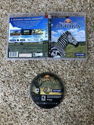 Afrika (africa) - Ps3,  Sony Playstation 3,  Rare Usa Version