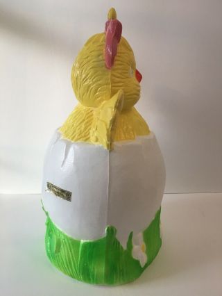 Vintage Rare EASTER Chick Hatching From Egg 20.  5 