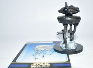Star Wars Miniatures Game Probe Droid 31/60 Imperial 2004 W/card Very Rare