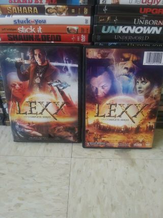 Lexx: The Complete Series——4 Seasons —used Rare Oop